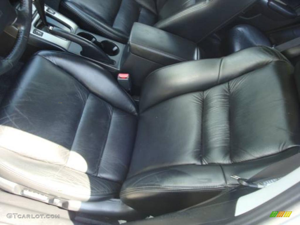 2003 Accord EX V6 Sedan - Satin Silver Metallic / Black photo #7