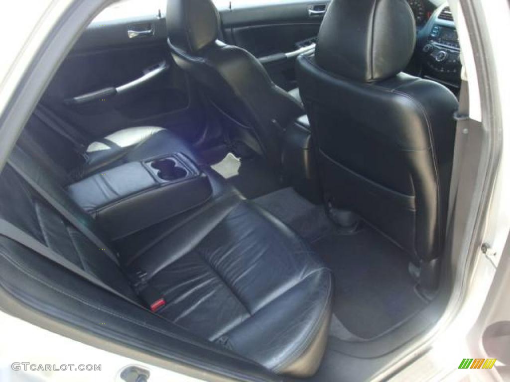 2003 Accord EX V6 Sedan - Satin Silver Metallic / Black photo #12