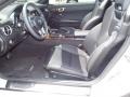 2014 Mercedes-Benz SLK Black Interior Front Seat Photo