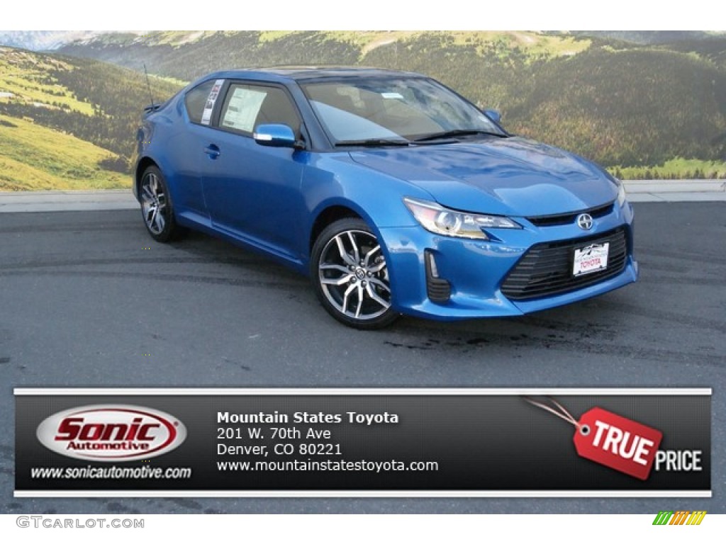 2014 tC  - Blue Streak Metallic / Dark Charcoal photo #1