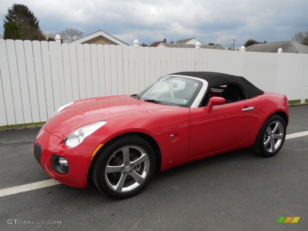 2008 Solstice GXP Roadster - Aggressive Red / Ebony photo #3