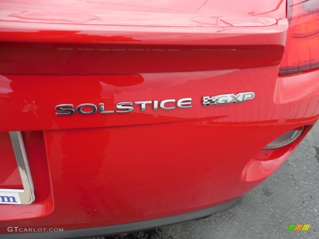 2008 Solstice GXP Roadster - Aggressive Red / Ebony photo #7