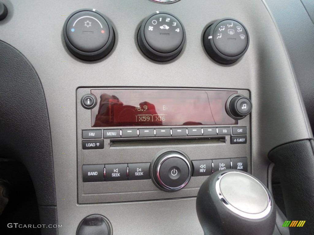 2008 Solstice GXP Roadster - Aggressive Red / Ebony photo #17