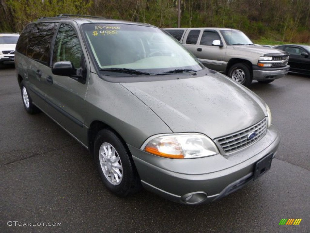 2002 Windstar LX - Spruce Green Metallic / Medium Parchment Beige photo #5
