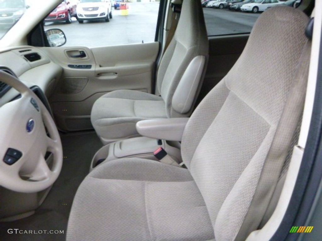 2002 Windstar LX - Spruce Green Metallic / Medium Parchment Beige photo #8