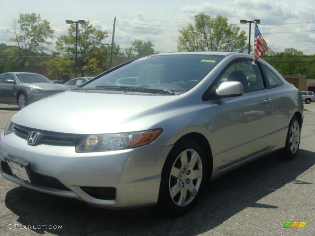 Alabaster Silver Metallic Honda Civic