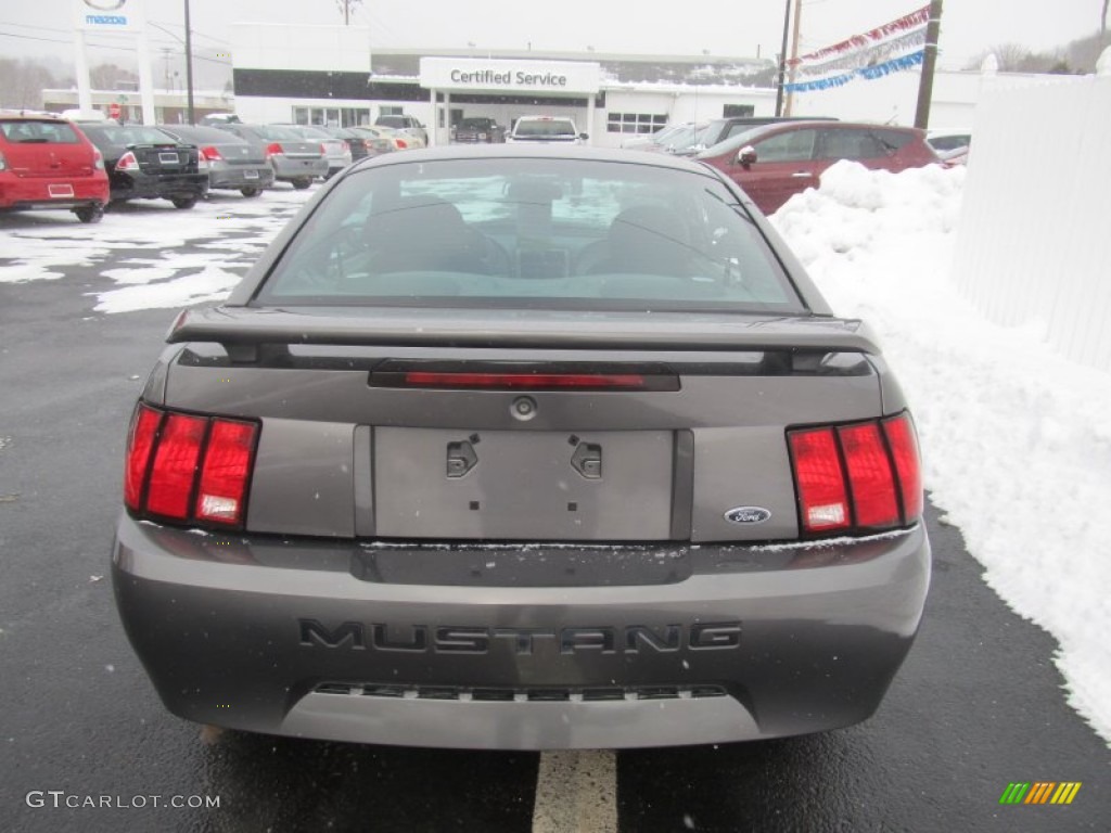 2004 Mustang V6 Coupe - Dark Shadow Grey Metallic / Medium Graphite photo #5