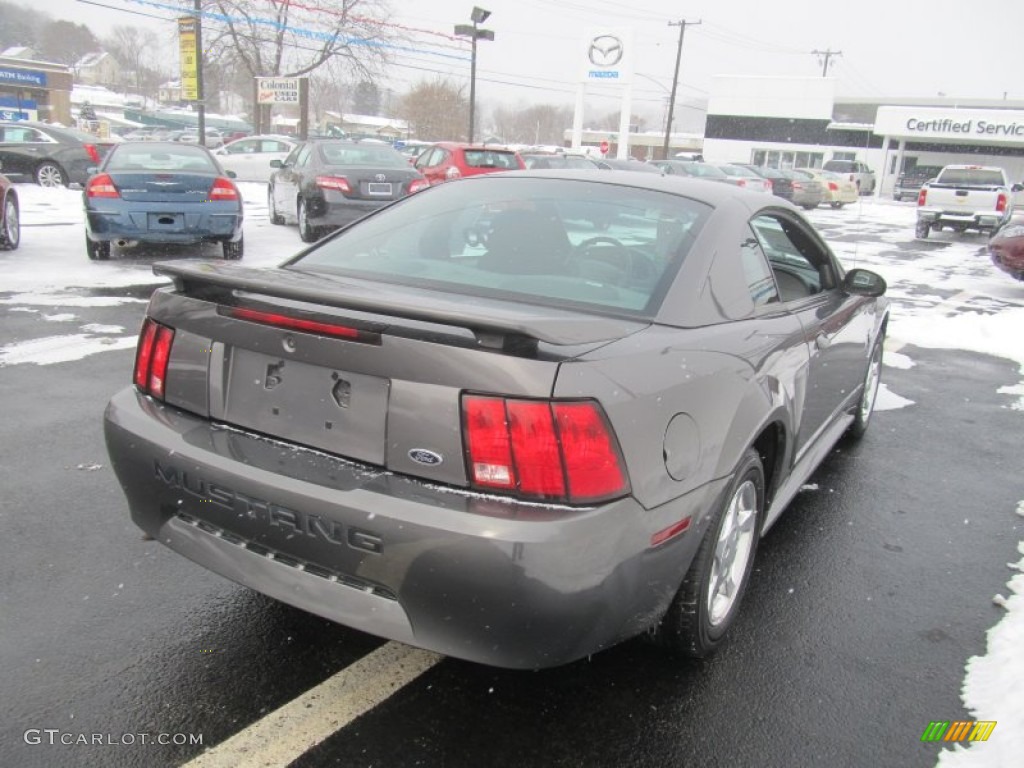 2004 Mustang V6 Coupe - Dark Shadow Grey Metallic / Medium Graphite photo #6