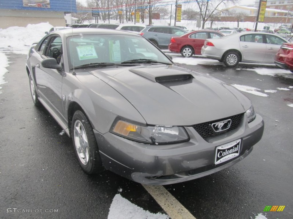2004 Mustang V6 Coupe - Dark Shadow Grey Metallic / Medium Graphite photo #7