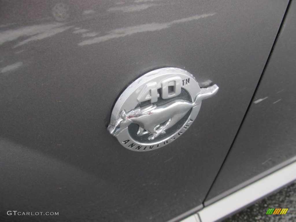 2004 Mustang V6 Coupe - Dark Shadow Grey Metallic / Medium Graphite photo #10