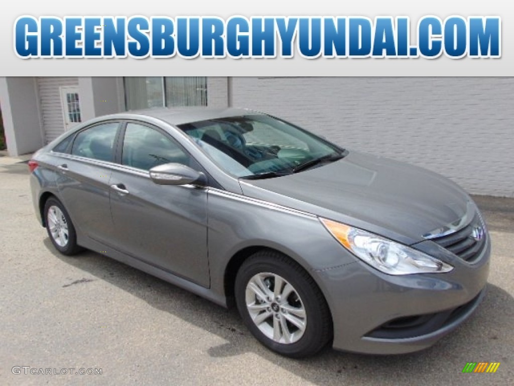 2014 Sonata GLS - Harbor Gray Metallic / Gray photo #1