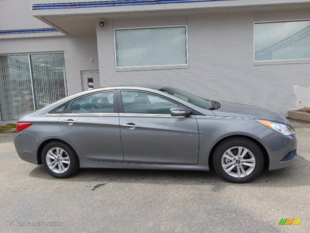 2014 Sonata GLS - Harbor Gray Metallic / Gray photo #2