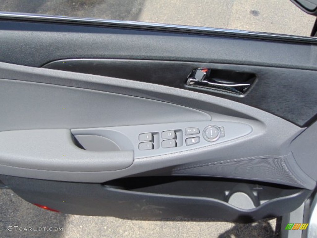 2014 Sonata GLS - Harbor Gray Metallic / Gray photo #9