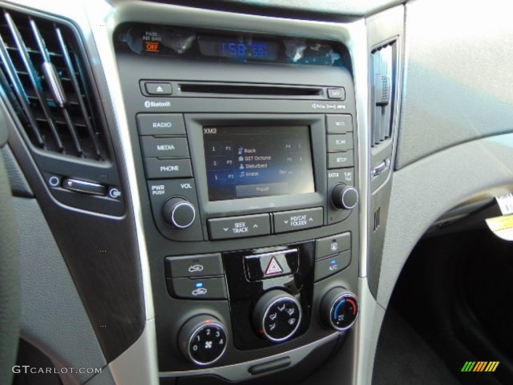 2014 Sonata GLS - Harbor Gray Metallic / Gray photo #11