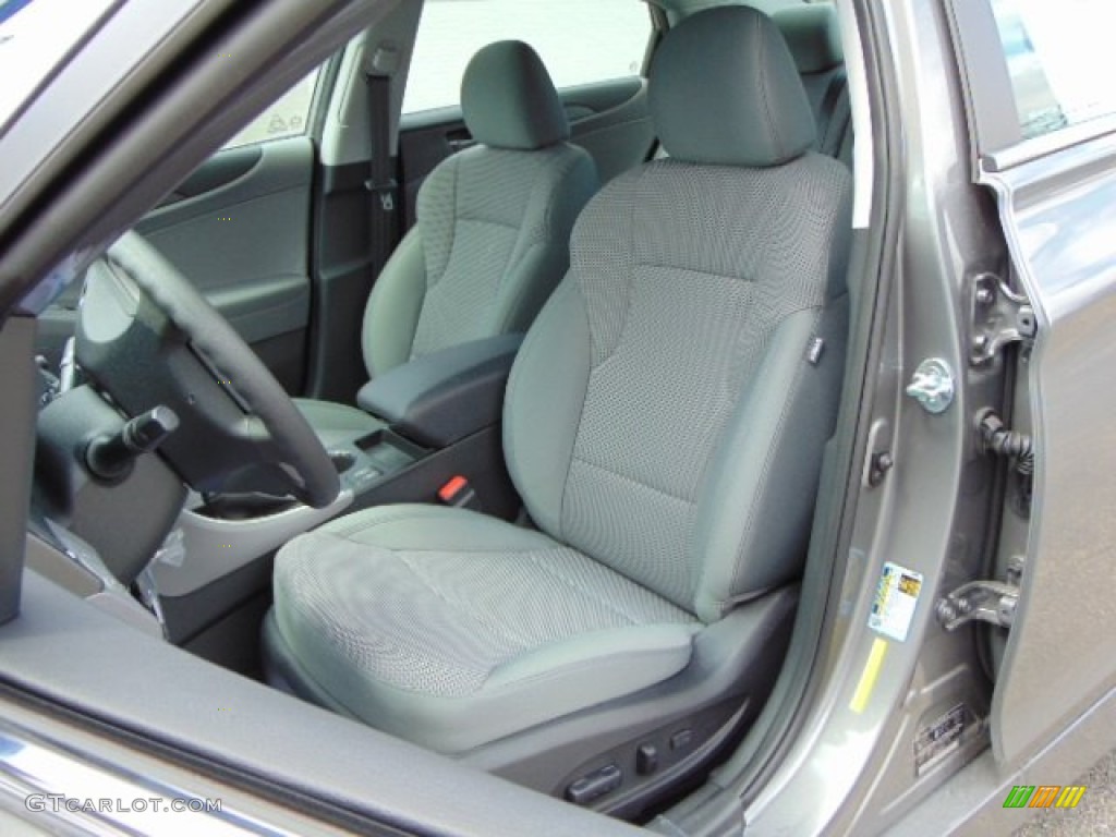 2014 Sonata GLS - Harbor Gray Metallic / Gray photo #15