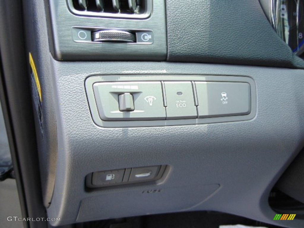 2014 Sonata GLS - Harbor Gray Metallic / Gray photo #17