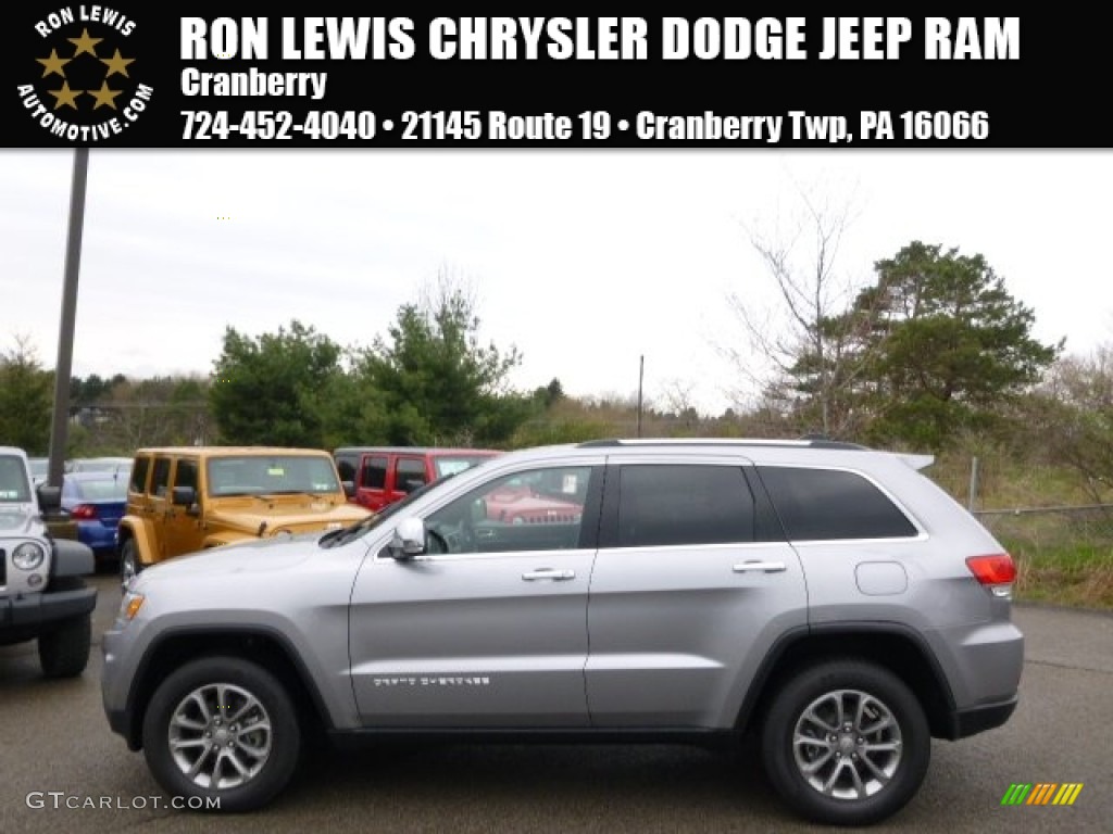 2014 Grand Cherokee Limited 4x4 - Billet Silver Metallic / Morocco Black photo #1