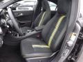 Neon Art Black/DINAMICA w/Yellow Stitching Front Seat Photo for 2014 Mercedes-Benz CLA #93064036