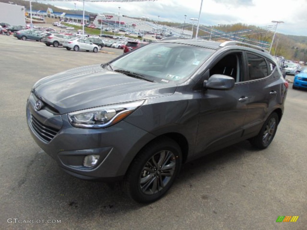 2014 Tucson SE AWD - Shadow Gray / Black photo #5