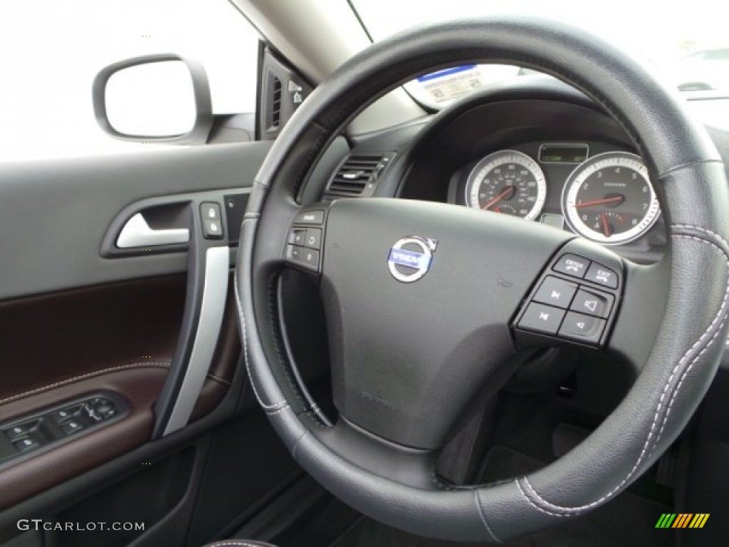 2013 C70 T5 - Ice White / Cacao/Off Black photo #21