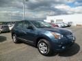 2014 Graphite Blue Nissan Rogue Select S  photo #1