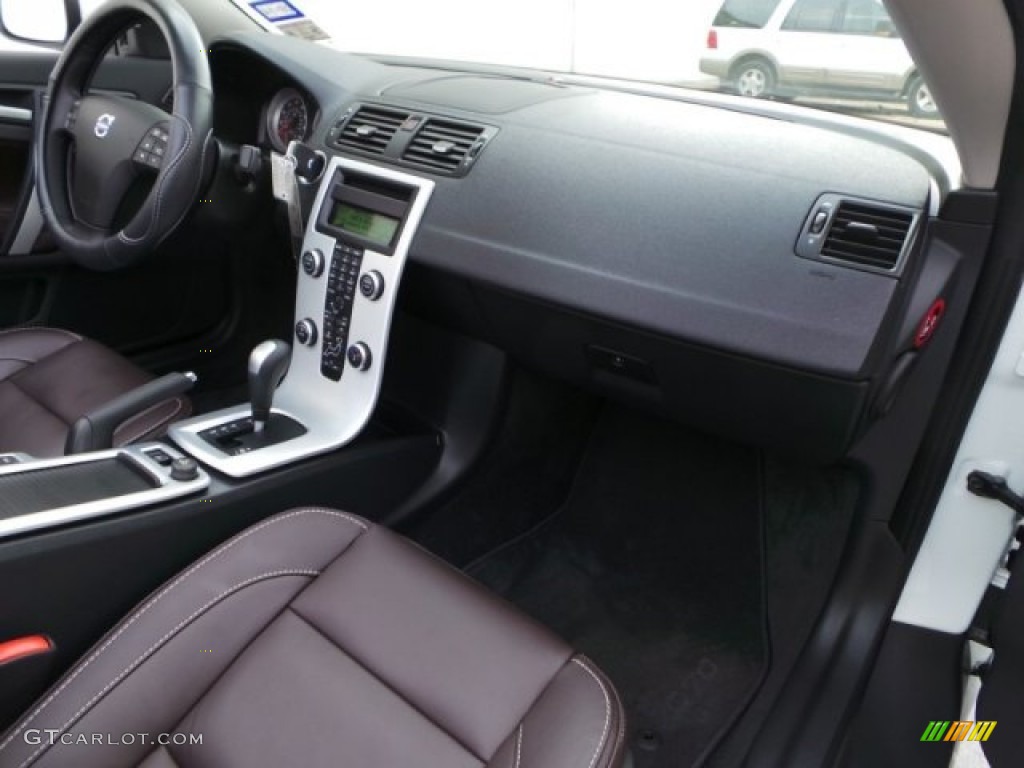 2013 C70 T5 - Ice White / Cacao/Off Black photo #24