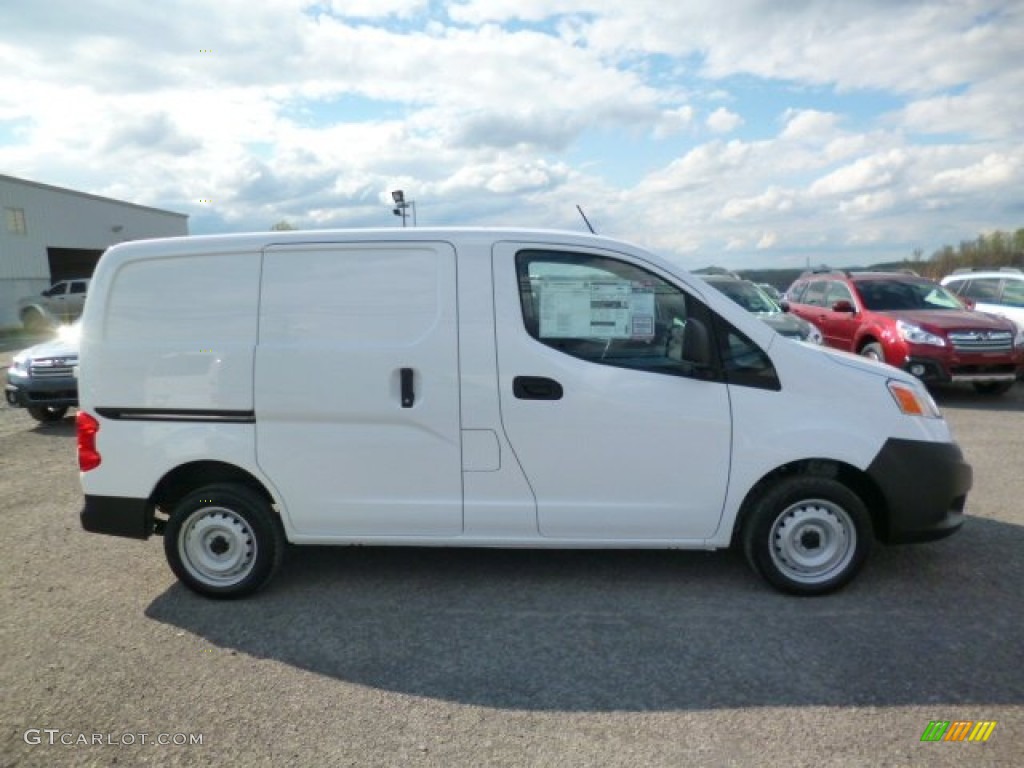 Glacier White 2014 Nissan NV200 SV Exterior Photo #93065683