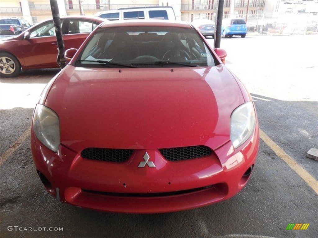 2006 Eclipse GS Coupe - Pure Red / Dark Charcoal photo #2