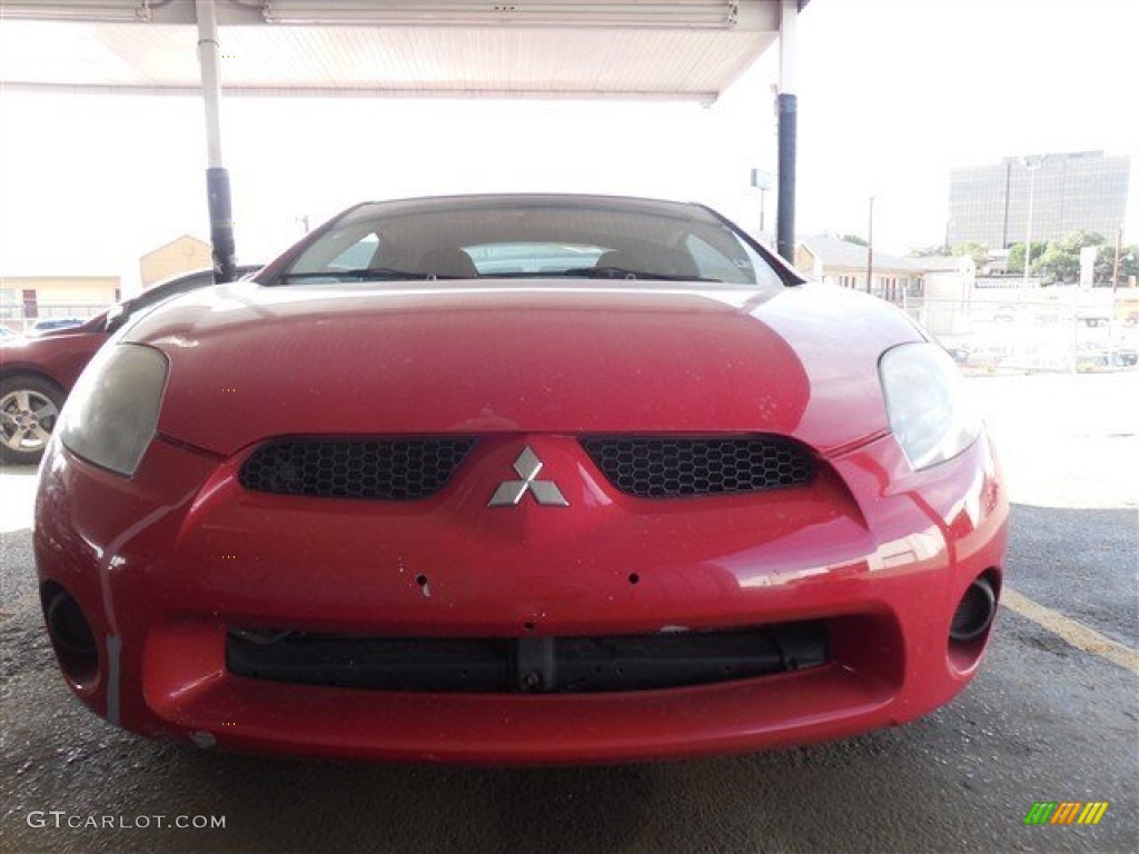 2006 Eclipse GS Coupe - Pure Red / Dark Charcoal photo #3
