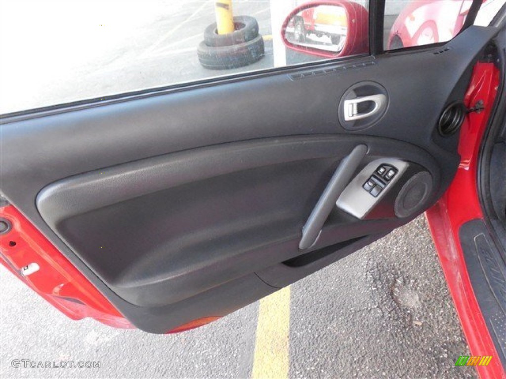 2006 Eclipse GS Coupe - Pure Red / Dark Charcoal photo #10