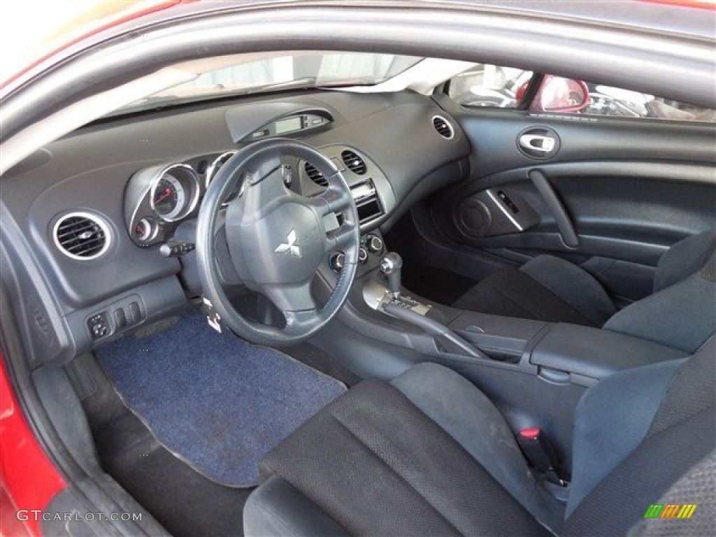 2006 Eclipse GS Coupe - Pure Red / Dark Charcoal photo #11