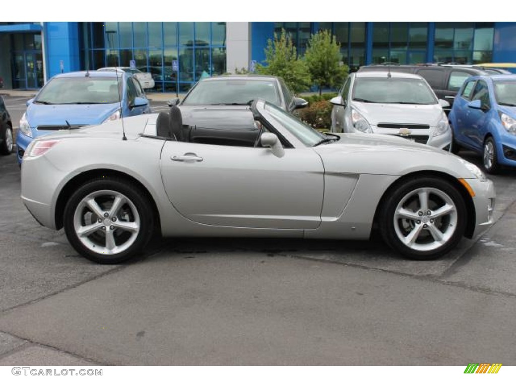 2009 Sky Roadster - Silver Pearl / Black photo #1