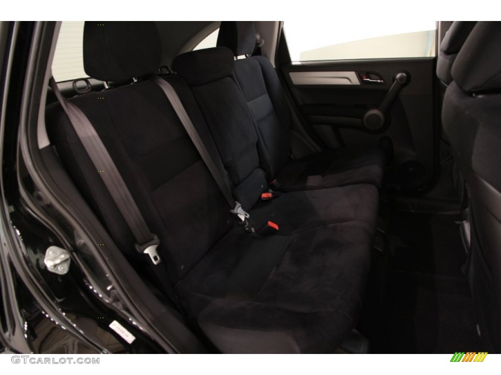 2011 CR-V EX 4WD - Crystal Black Pearl / Black photo #11