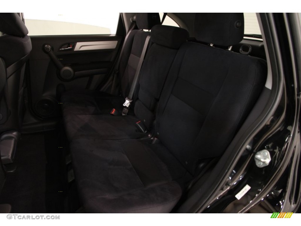 2011 CR-V EX 4WD - Crystal Black Pearl / Black photo #12