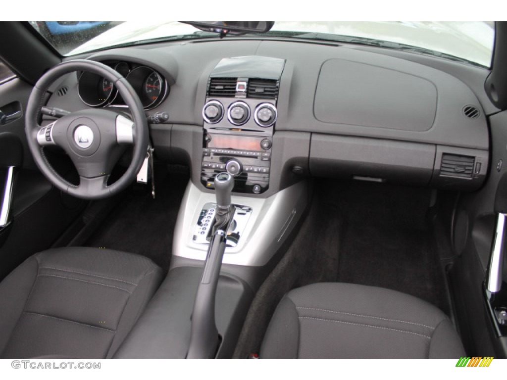 2009 Saturn Sky Roadster Black Dashboard Photo #93071842