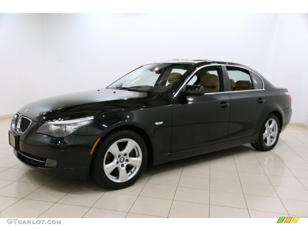 Black Sapphire Metallic 2008 BMW 5 Series 535xi Sedan Exterior Photo #93071893
