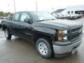 2014 Black Chevrolet Silverado 1500 WT Double Cab 4x4  photo #6