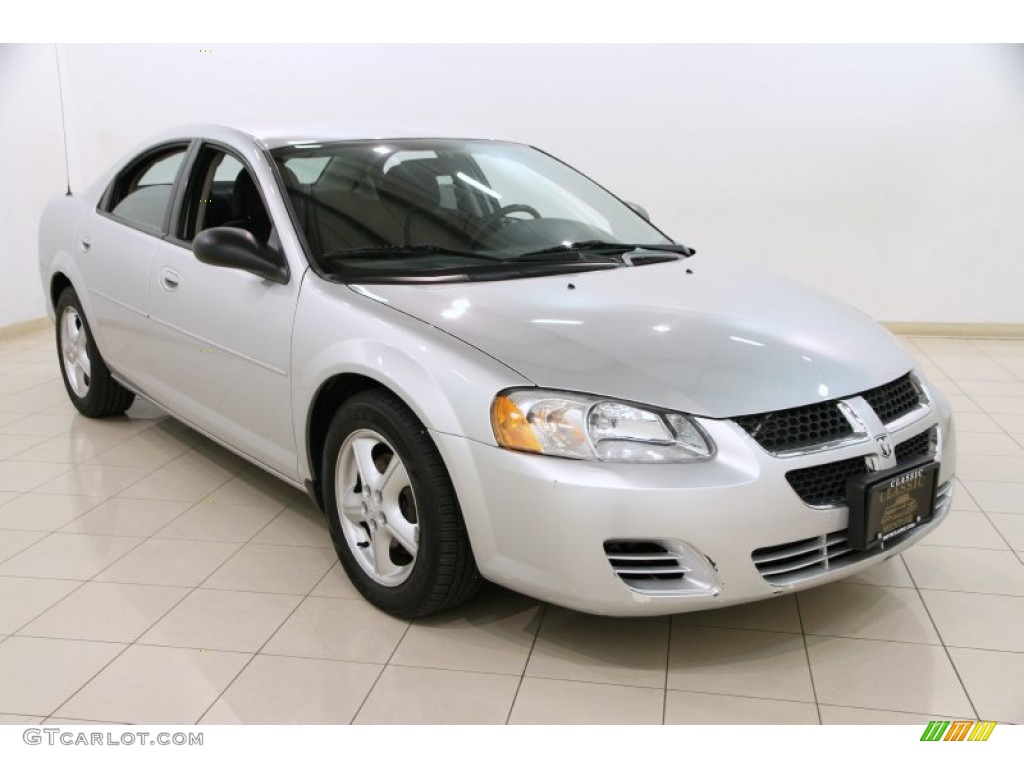 2005 Stratus SXT Sedan - Bright Silver Metallic / Dark Slate Gray photo #1