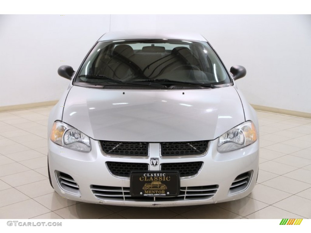 2005 Stratus SXT Sedan - Bright Silver Metallic / Dark Slate Gray photo #2