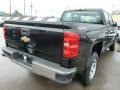 2014 Black Chevrolet Silverado 1500 WT Double Cab 4x4  photo #4