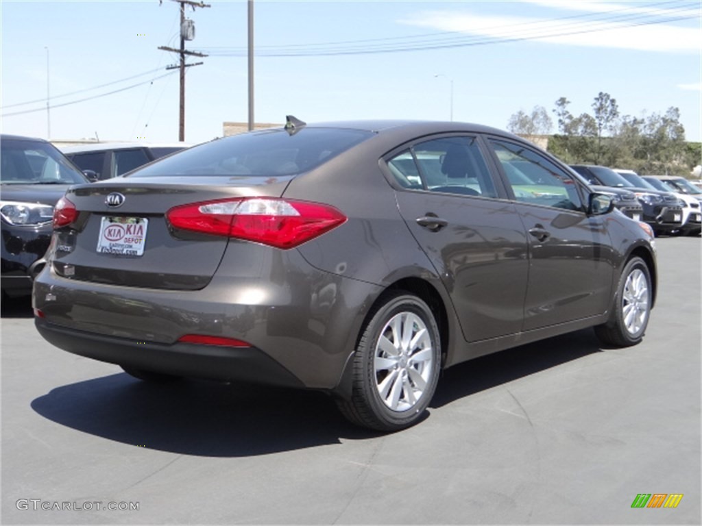 2014 Forte LX - Desert Sand / Black photo #3