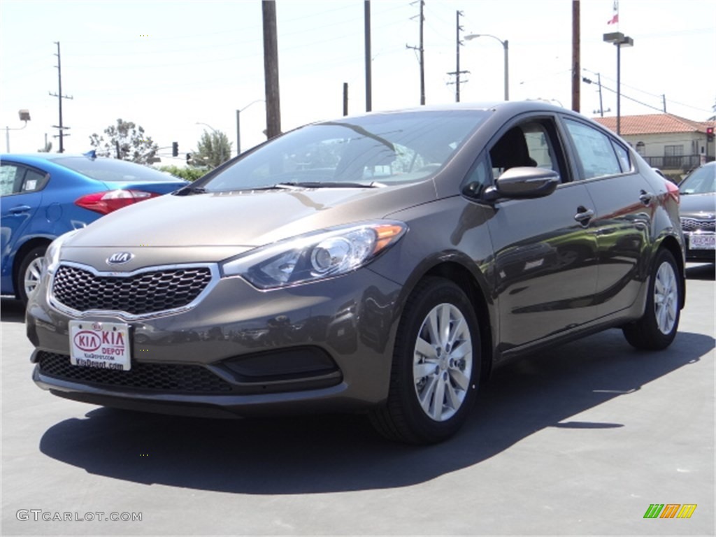 2014 Forte LX - Desert Sand / Black photo #6
