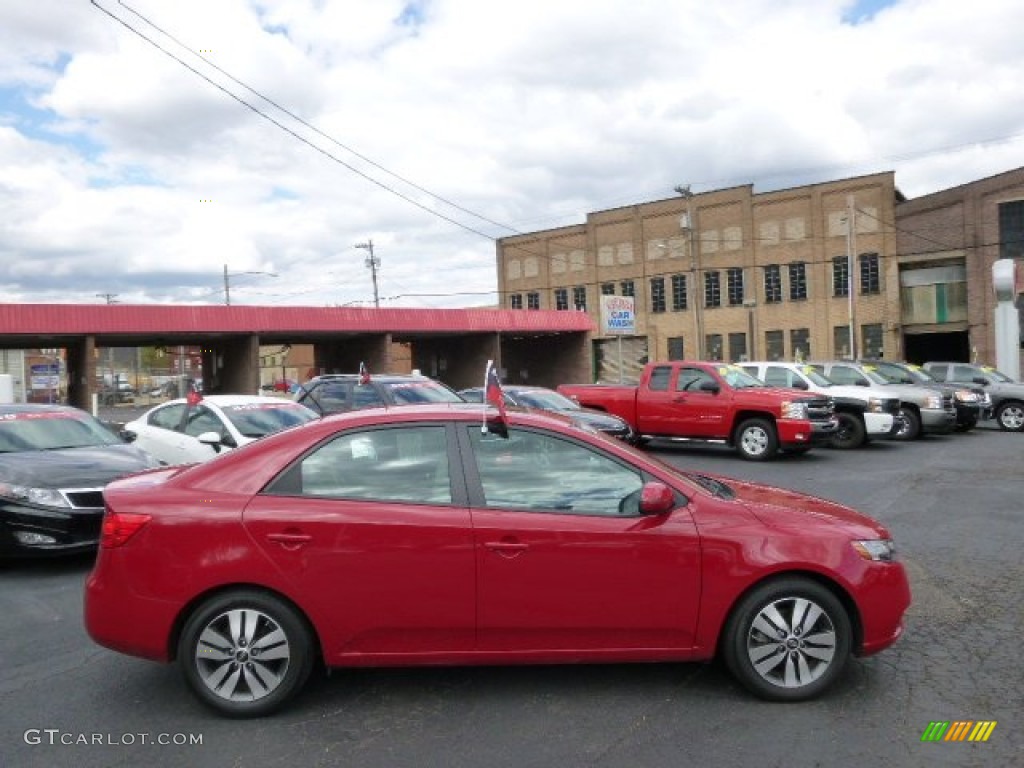 2013 Forte EX - Crimson Red / Black photo #1