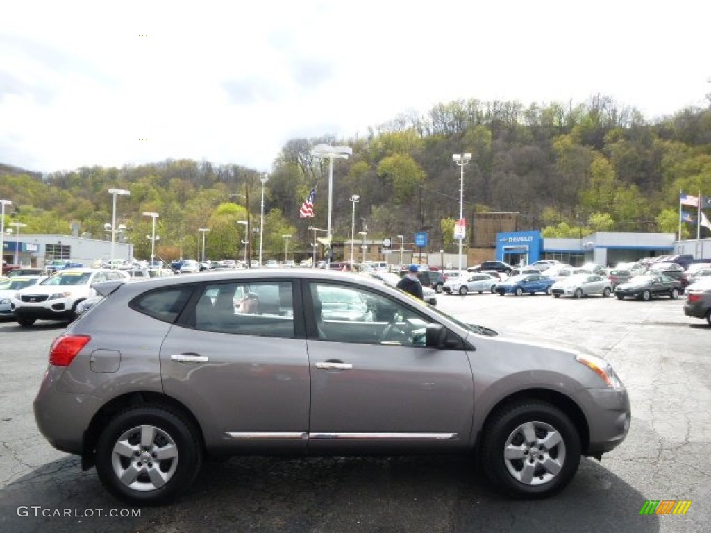 2011 Rogue S AWD - Platinum Graphite / Gray photo #1