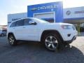 2014 Bright White Jeep Grand Cherokee Limited  photo #1