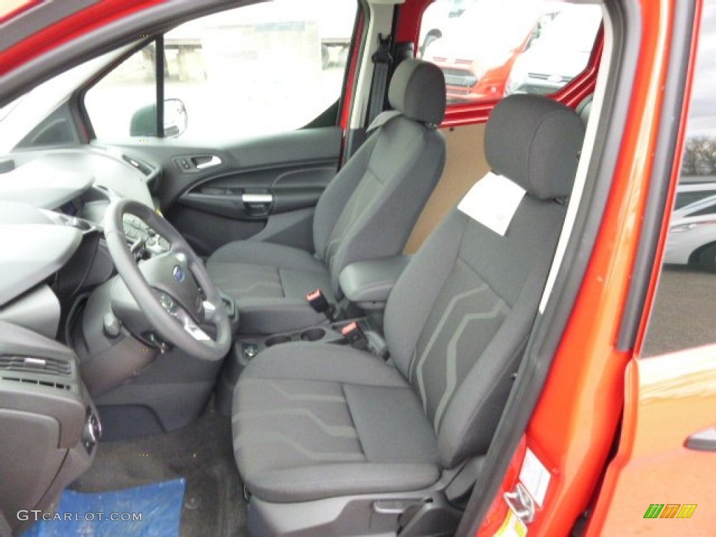 2014 Transit Connect XLT Van - Race Red / Charcoal Black photo #15