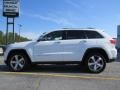 2014 Bright White Jeep Grand Cherokee Limited  photo #3