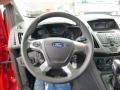Charcoal Black Steering Wheel Photo for 2014 Ford Transit Connect #93074980