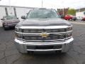 2015 Tungsten Metallic Chevrolet Silverado 2500HD WT Double Cab 4x4  photo #3