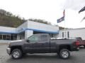 Tungsten Metallic - Silverado 2500HD WT Double Cab 4x4 Photo No. 5